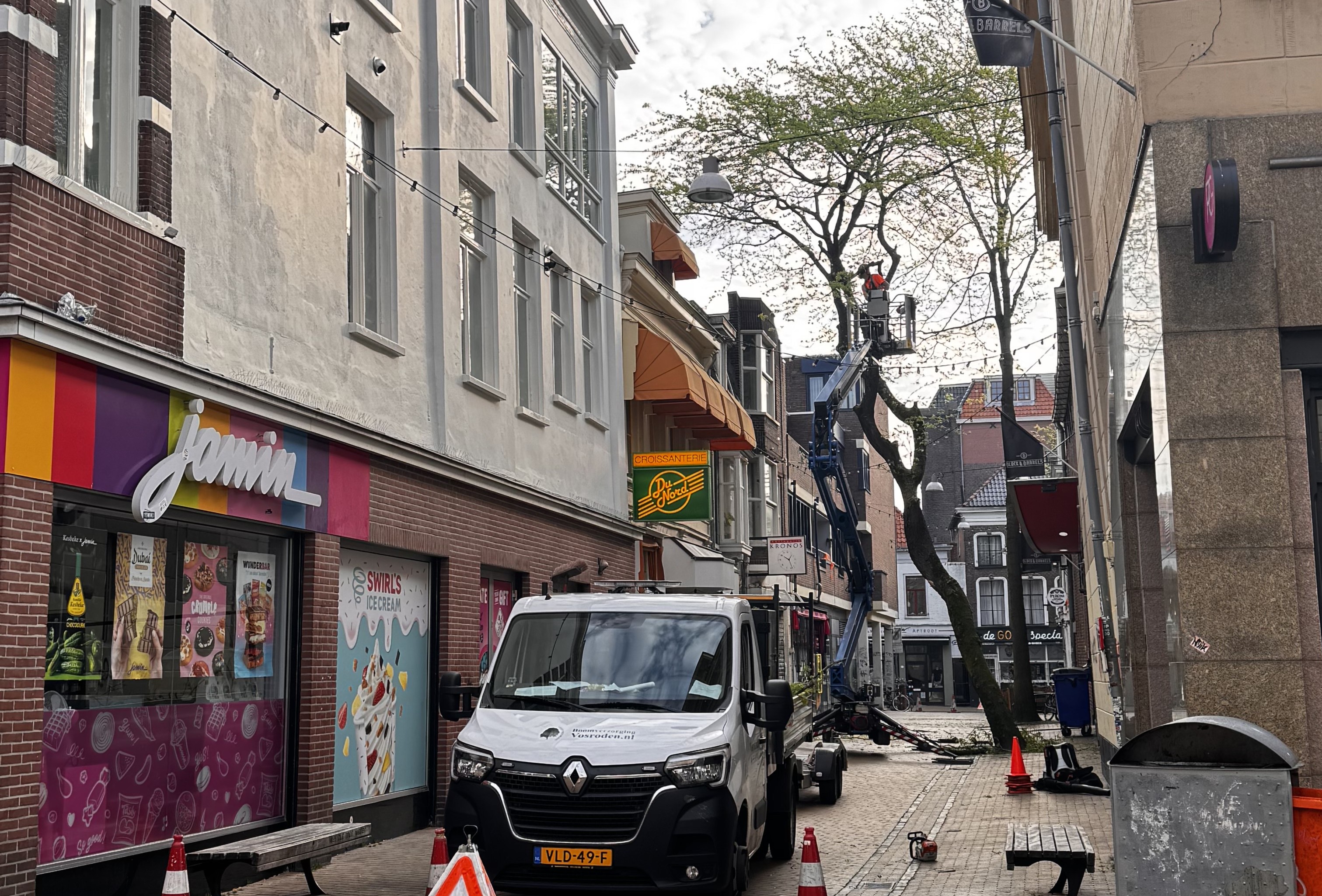 Snoeien binnenstad Gemeente Groningen 2025
