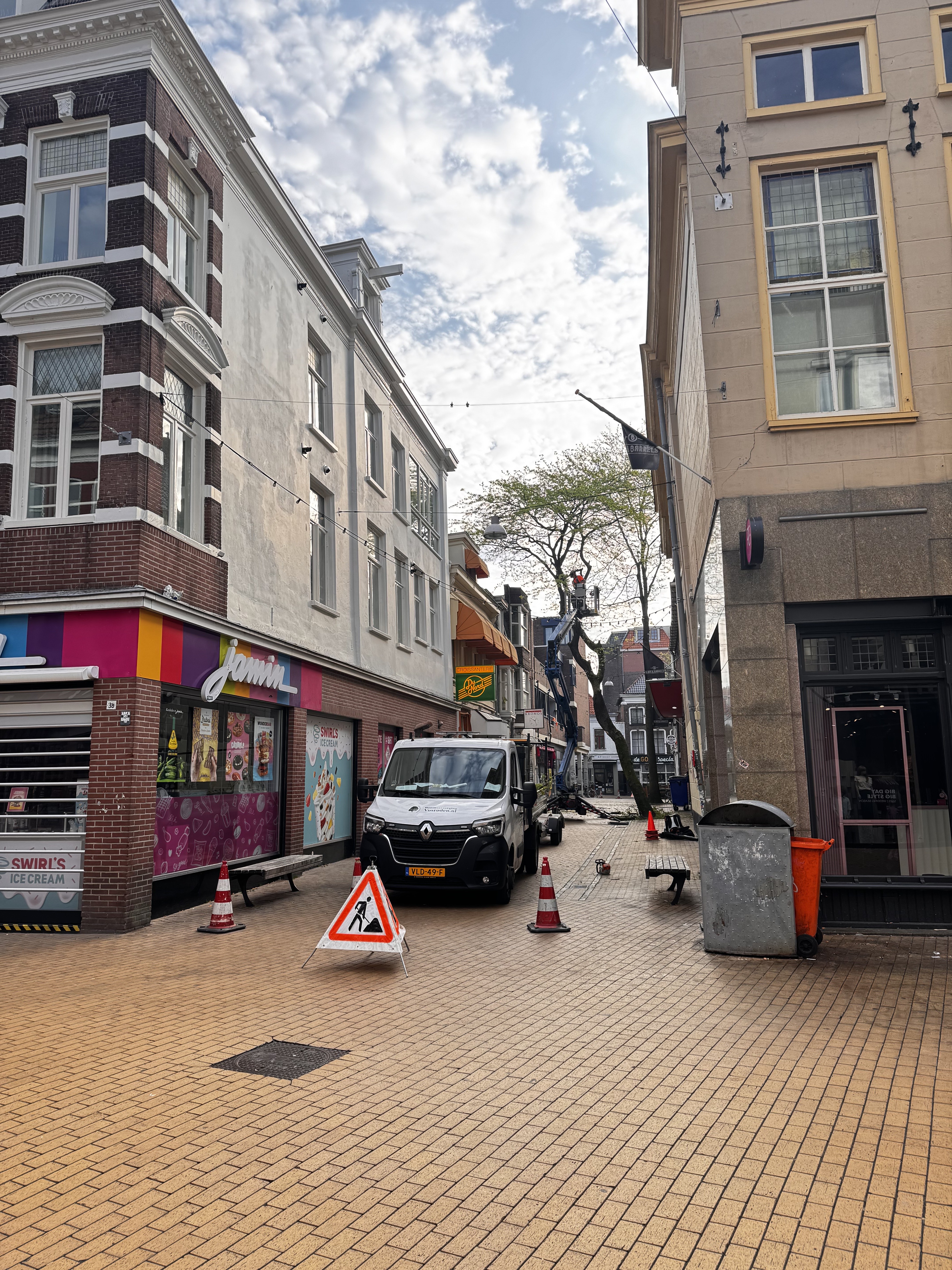 Snoeien binnenstad Gemeente Groningen 2025