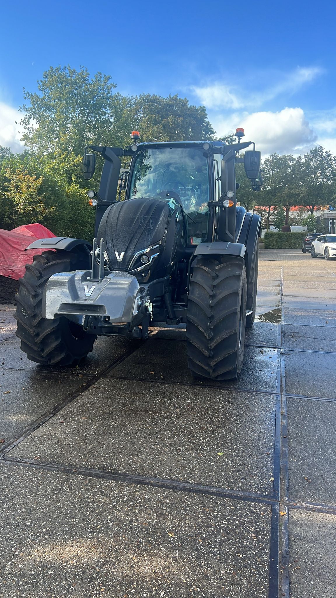 Nieuwe tractor